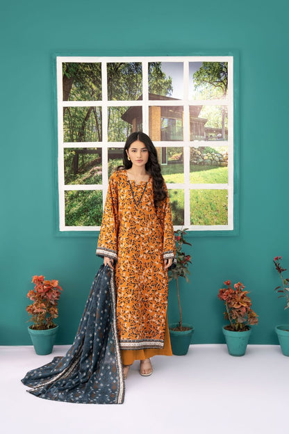 Zesh Airjet Printed Lawn 3PC
