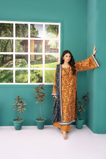 Zesh Airjet Printed Lawn 3PC