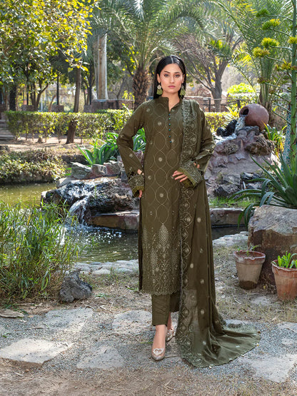 Fizza | Feroza Luxury Emb Lawn | 3 PC