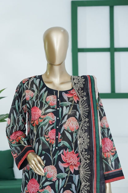 Umang By Aifa Printed & Chickenkari Emb Lawn 3PC
