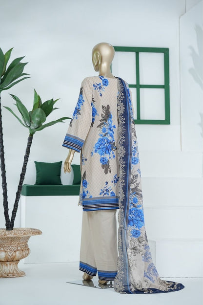 Umang By Aifa Printed & Chickenkari Emb Lawn 3PC