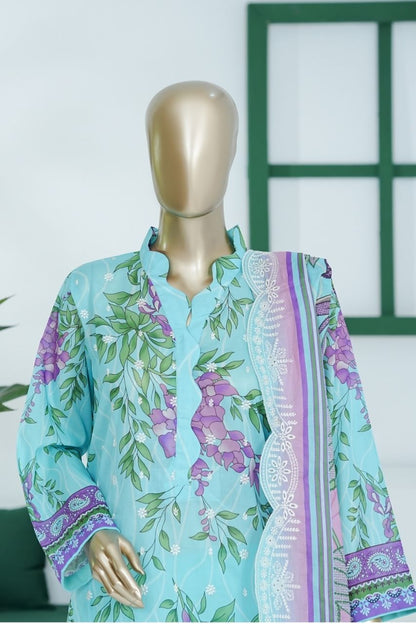 Umang By Aifa Printed & Chickenkari Emb Lawn 3PC