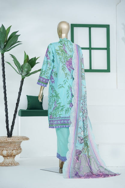 Umang By Aifa Printed & Chickenkari Emb Lawn 3PC