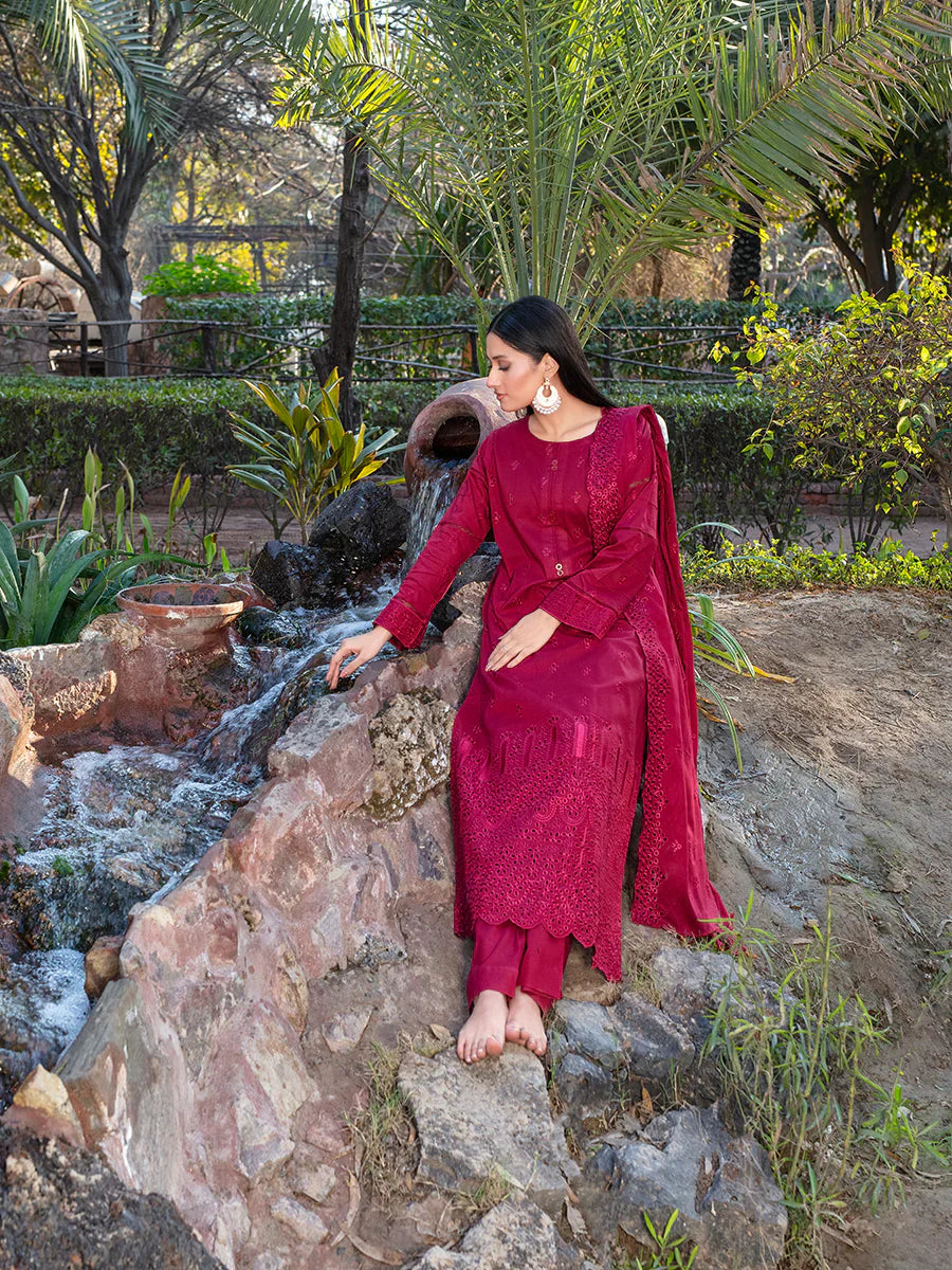 Fizza | Feroza Luxury Emb Lawn | 3 PC