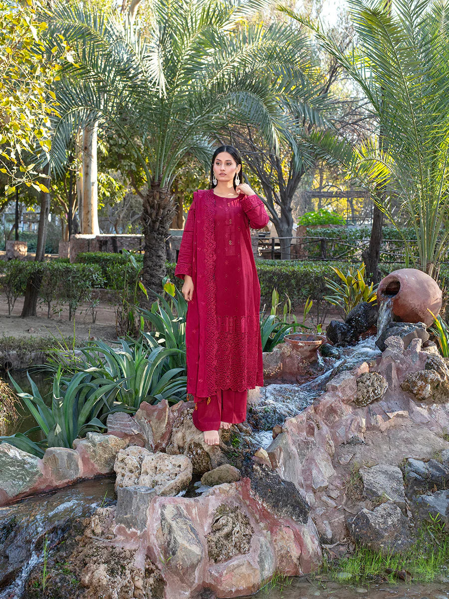 Fizza | Feroza Luxury Emb Lawn | 3 PC