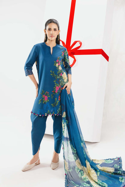 M/Basics By Maria B Digital Printed Lawn 3PC