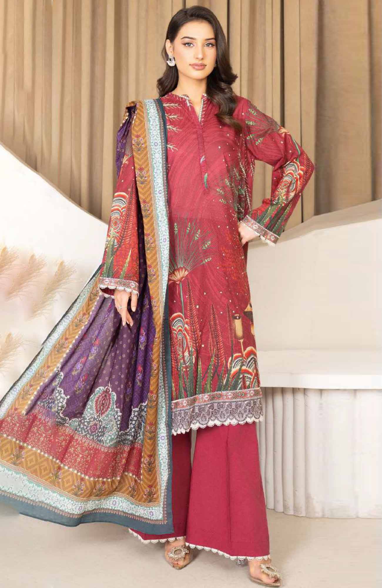 Sule By Zara Shahjahan Digital Printed Lawn 3PC