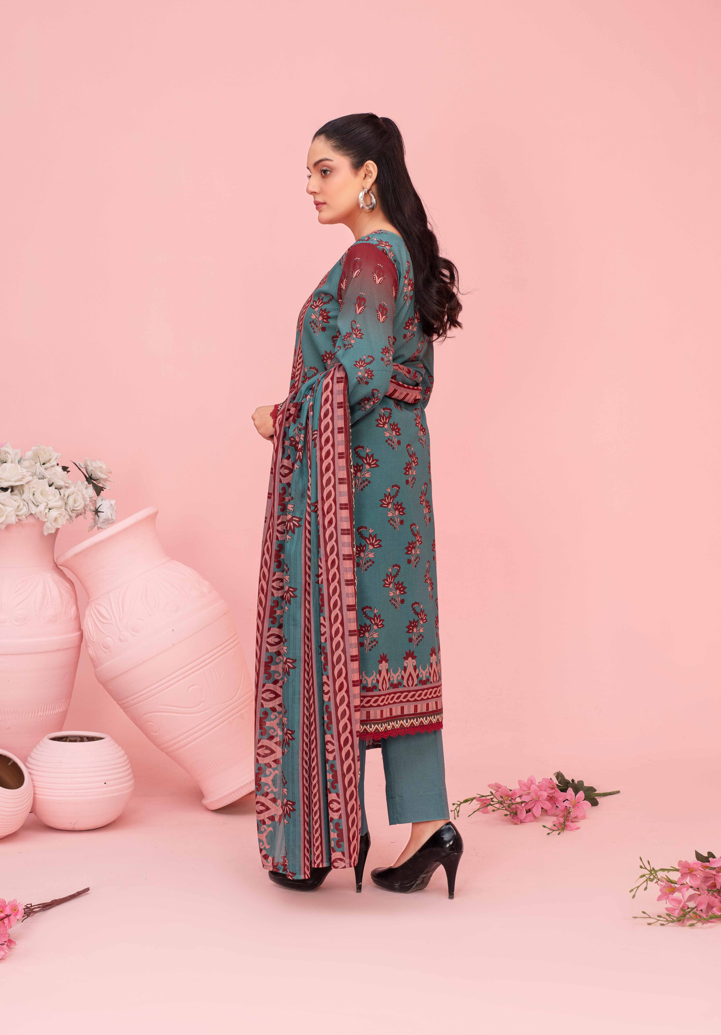 Fabiha By Feroza Printed Lawn 3PC