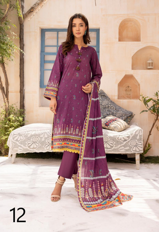 Haya By Legends Premium Lawn 3-PC