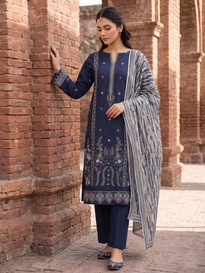 Lakhany Fully Embroidered Lawn 3PC