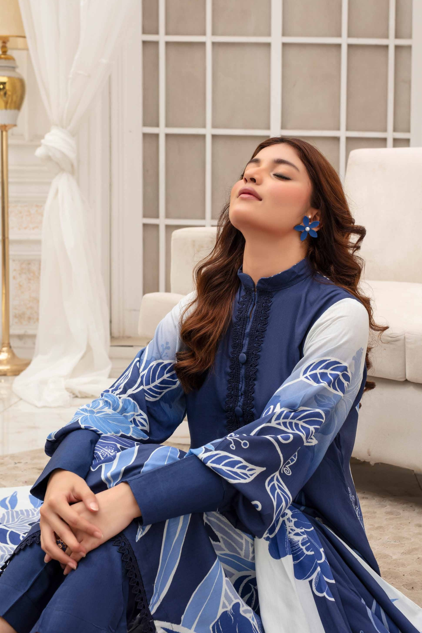 Fabiha By Feroza Digital Printed Linen 3PC