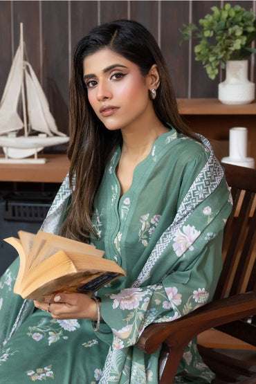 Nigaah By Safa Noor Digital Printed Lawn 3PC