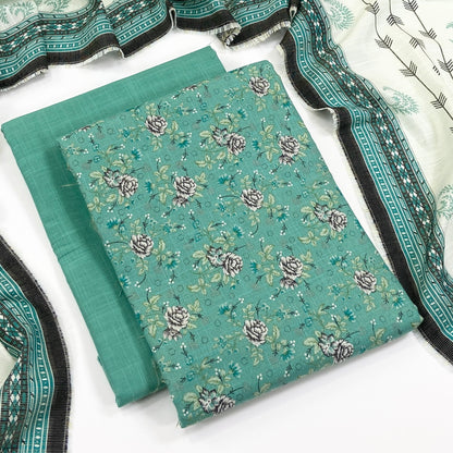 Anaya Noor Printed Chamki Khaddar 3PC