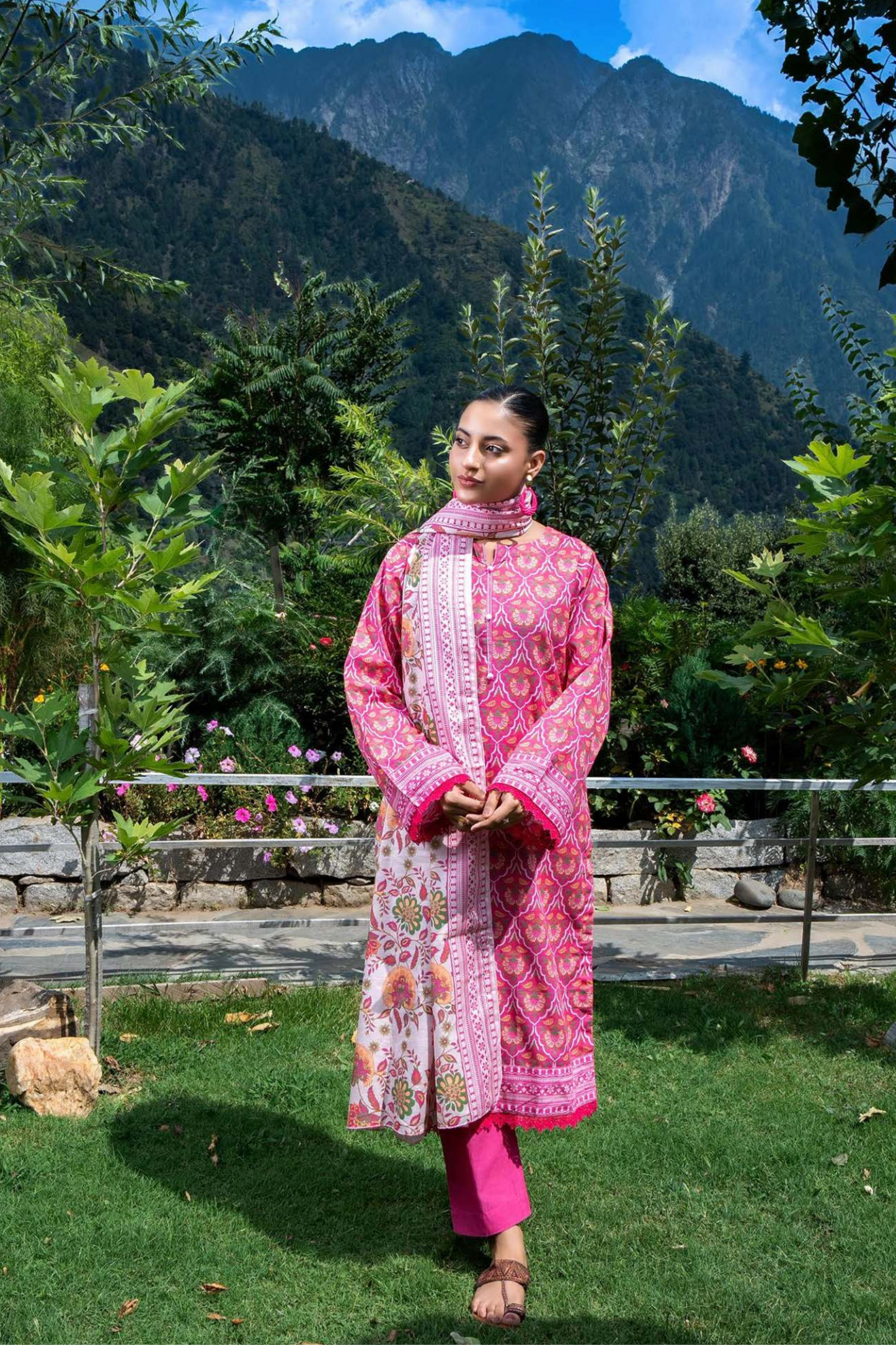 Zesh Airjet Printed Khaddar 3PC