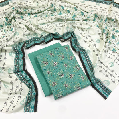 Anaya Noor Printed Chamki Khaddar 3PC