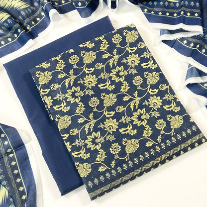 Bin Saeed Digital Printed Lawn 3PC