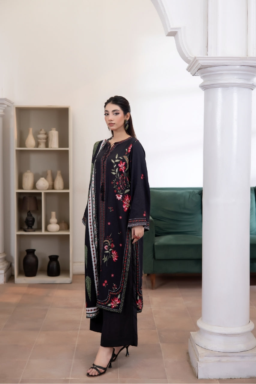 Zareen By Shanaya Digital Printed Viscose 3PC