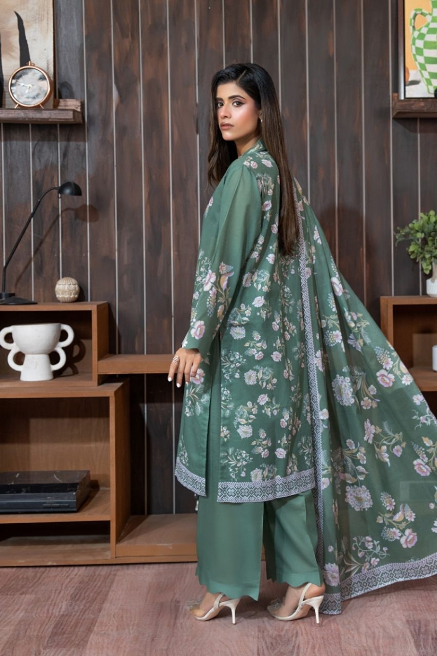 Nigaah By Safa Noor Digital Printed Lawn 3PC