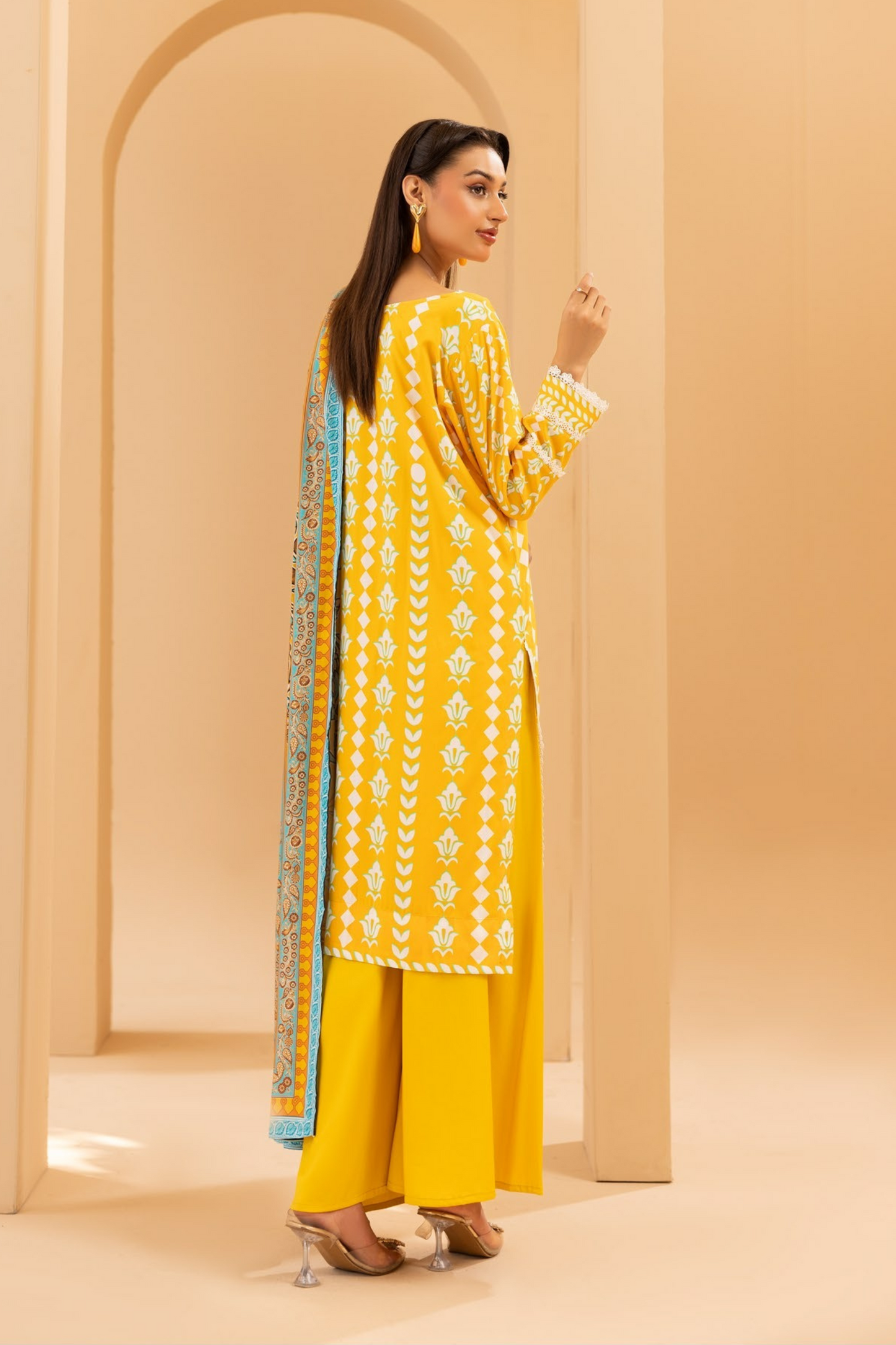 Motifz Premium Printed Linen 3PC