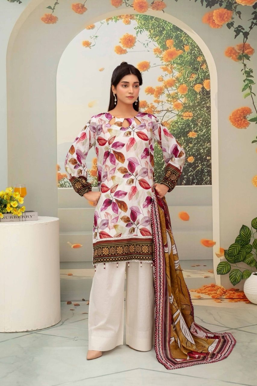 Fabiha By Feroza Digital Printed Lawn 3PC