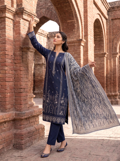 Lakhany Fully Embroidered Lawn 3PC