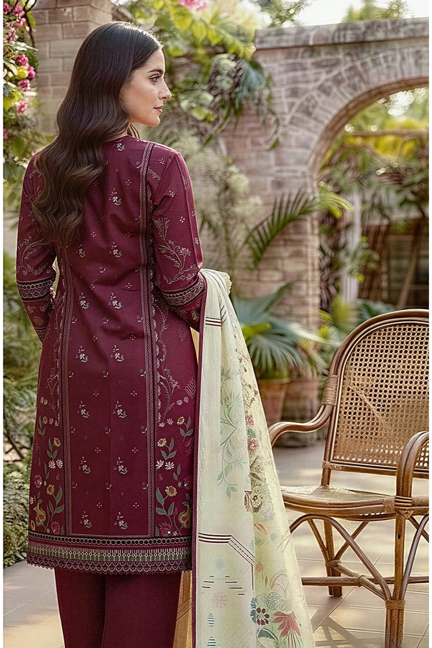 Zync By Florent Digital Printed Lawn 3PC