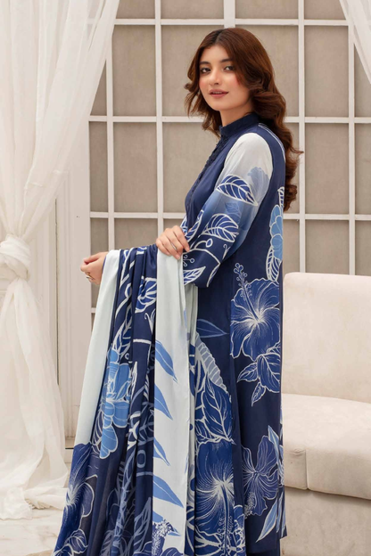 Fabiha By Feroza Digital Printed Linen 3PC