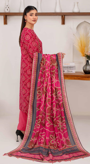 Mehar By Fiza Noor Printed Khaddar 3PC