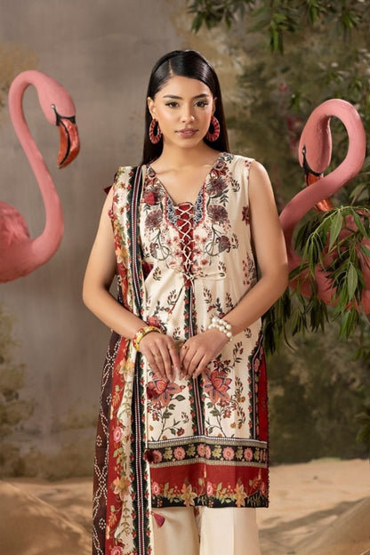 Naghma By Paltar Premium Printed Lawn 3PC