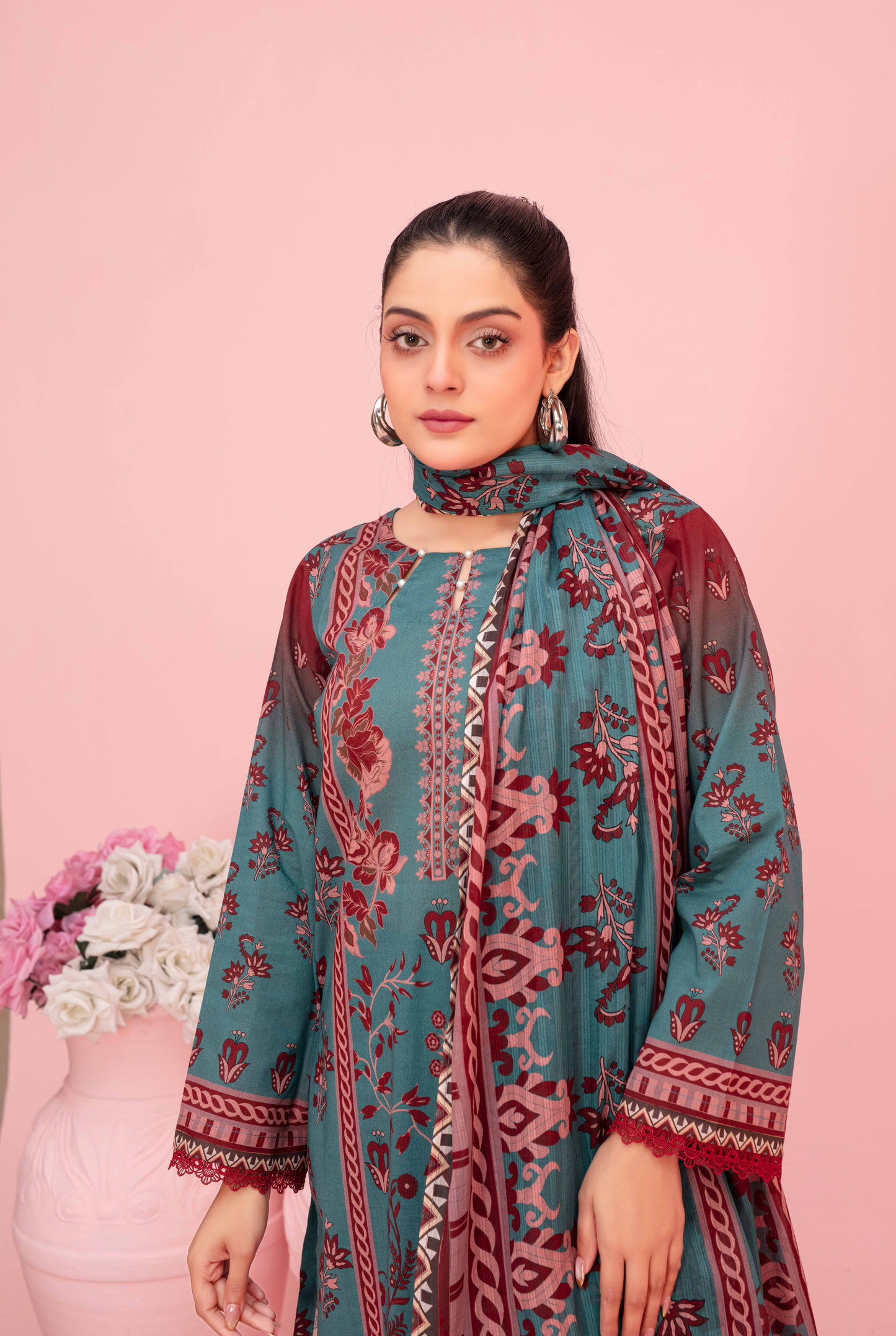 Fabiha By Feroza Printed Lawn 3PC