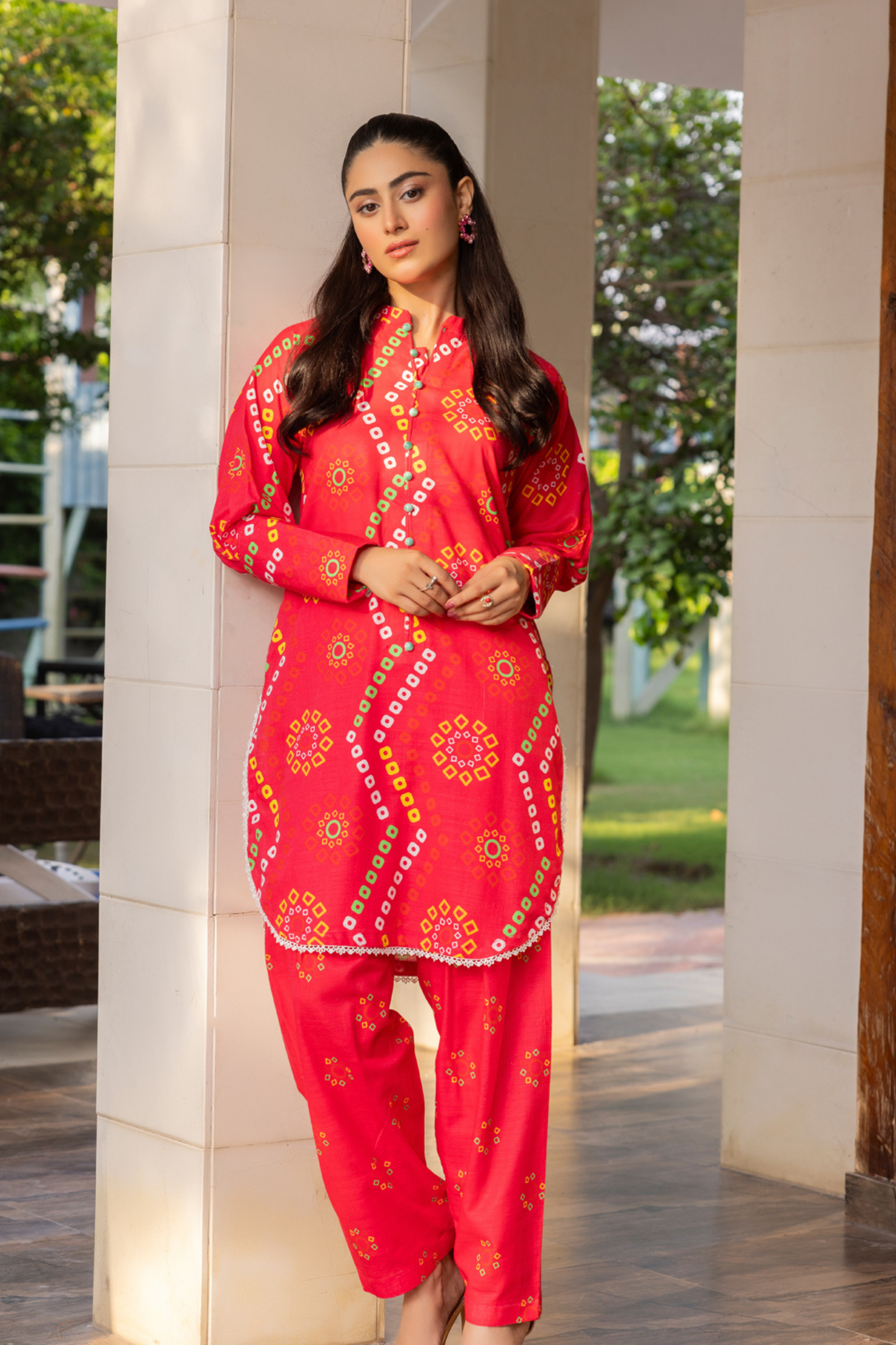 Raabi Digital Printed Khaddar 2PC