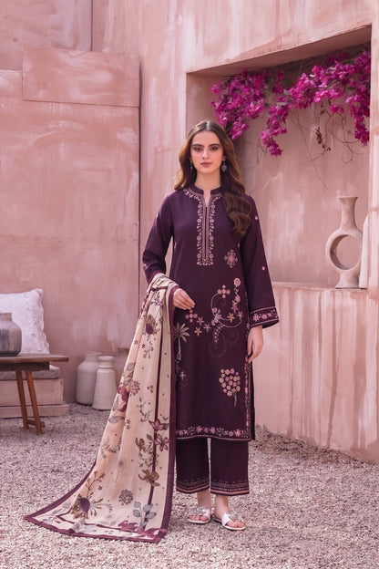 Nirvana By Shanaya Digital Printed Linen 3PC