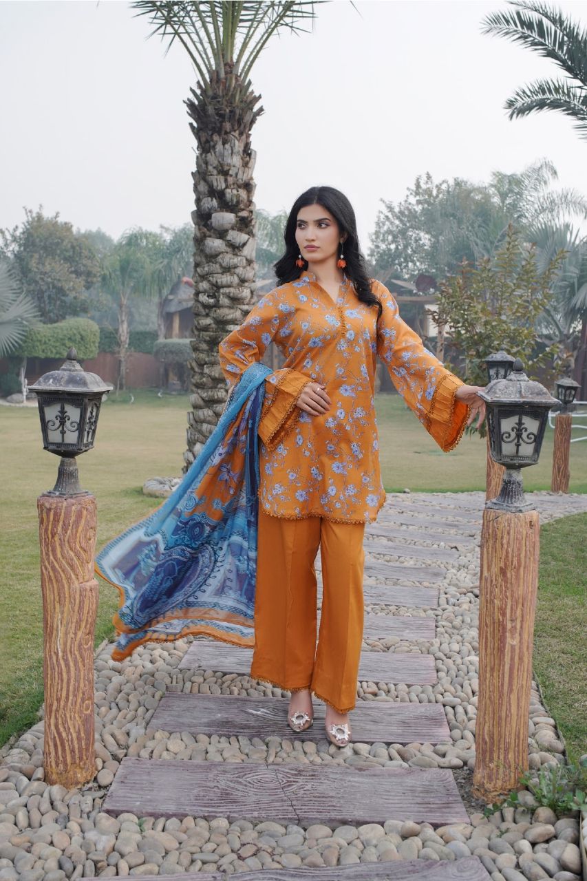 Madham By Lala Digital Printed Lawn 3PC