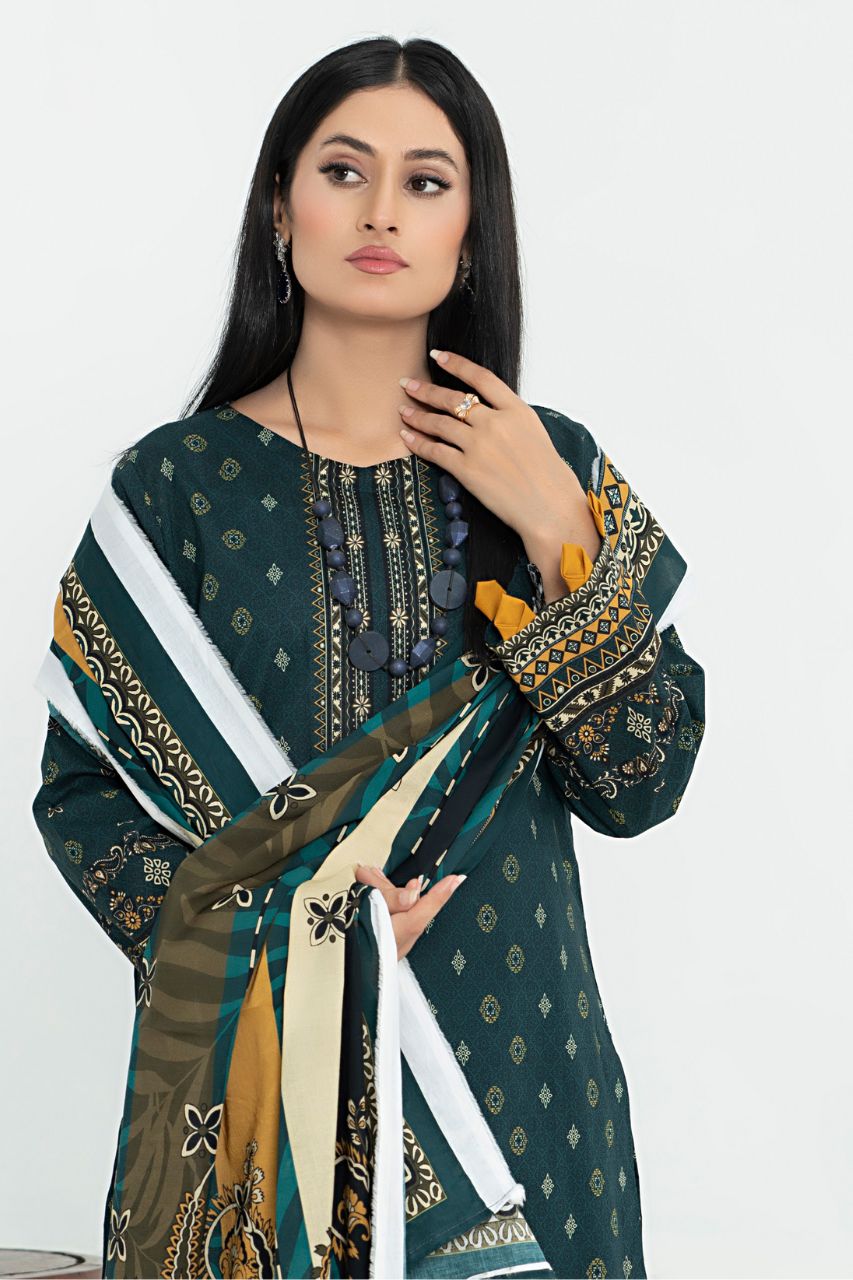 Junoon By Marooj Digital Printed Lawn 3PC