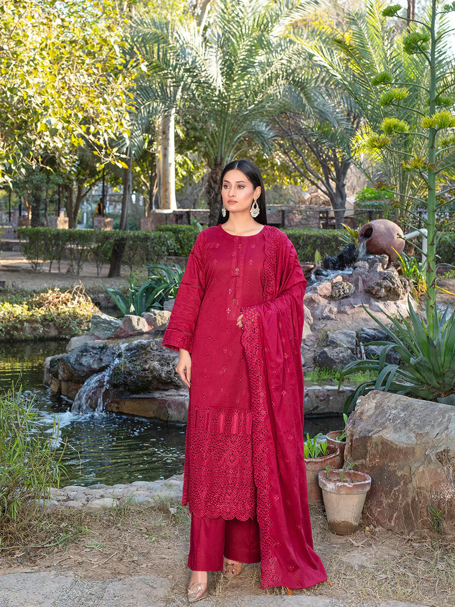 Fizza | Feroza Luxury Emb Lawn | 3 PC