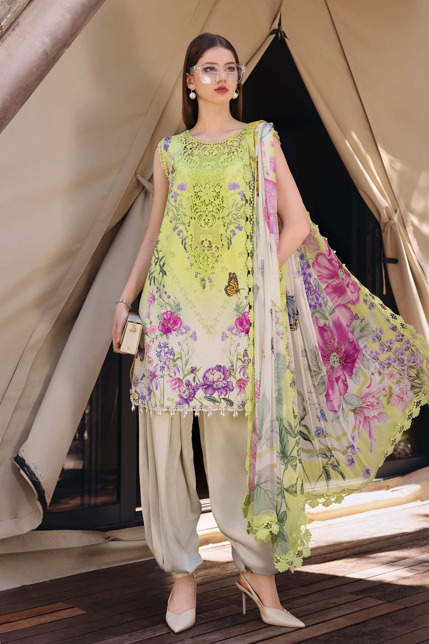 M.Prints By Maria B Digital Printed Lawn 3PC