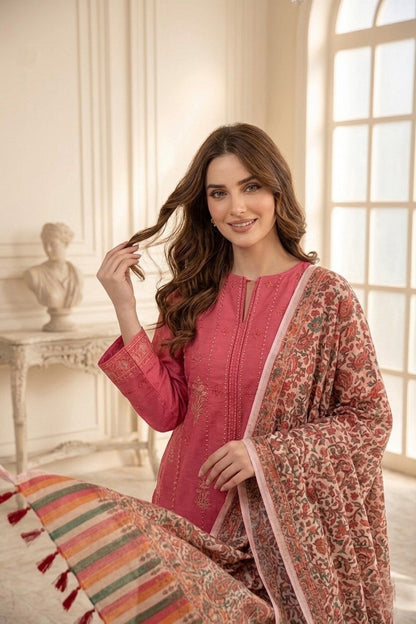 Florent By Anaya Noor Embroidered 3PC