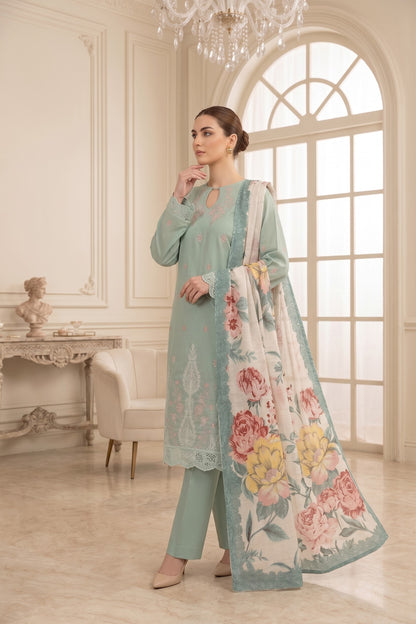 Florent By Anaya Noor Embroidered 3PC