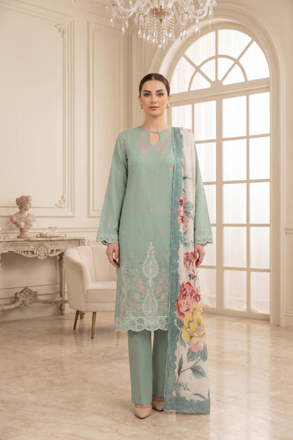 Florent By Anaya Noor Embroidered 3PC