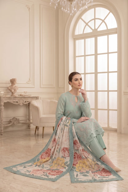 Florent By Anaya Noor Embroidered 3PC