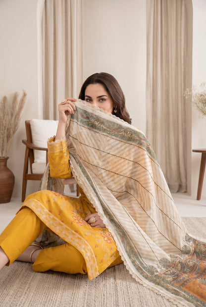 Florent By Anaya Noor Embroidered 3PC