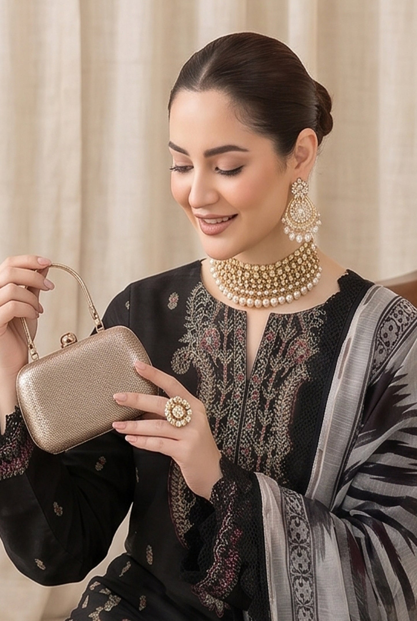 Florent By Anaya Noor Embroidered 3PC