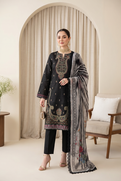 Florent By Anaya Noor Embroidered 3PC
