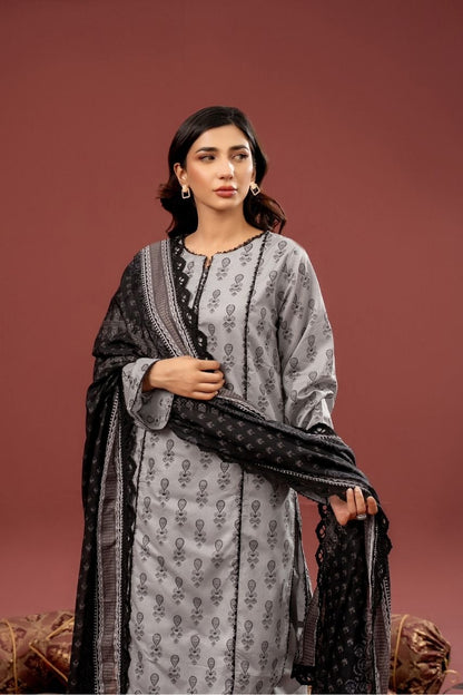 Zesh Drop-13 Airjet Printed Lawn 3PC