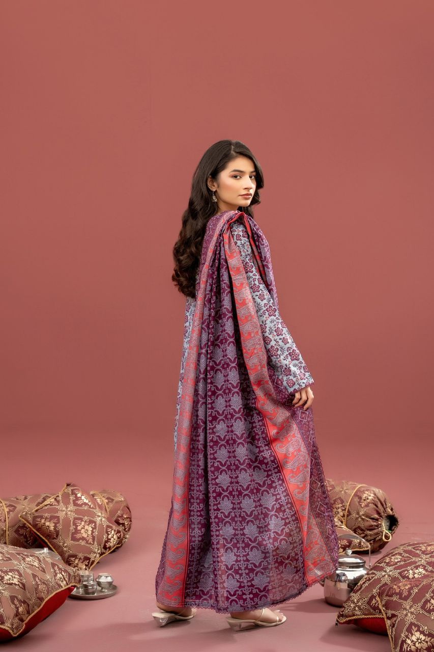 Zesh Drop-13 Airjet Printed Lawn 3PC