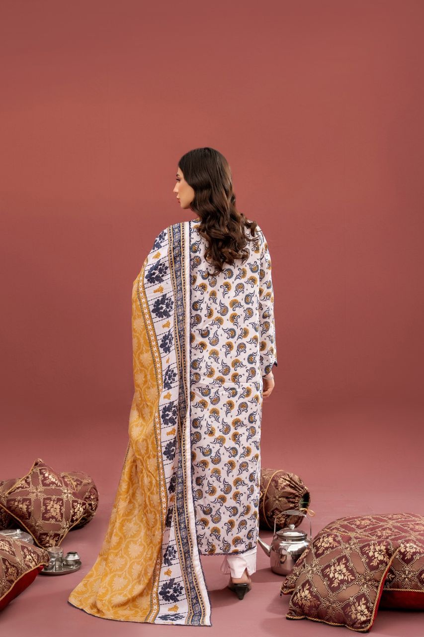 Zesh Drop-13 Airjet Printed Lawn 3PC