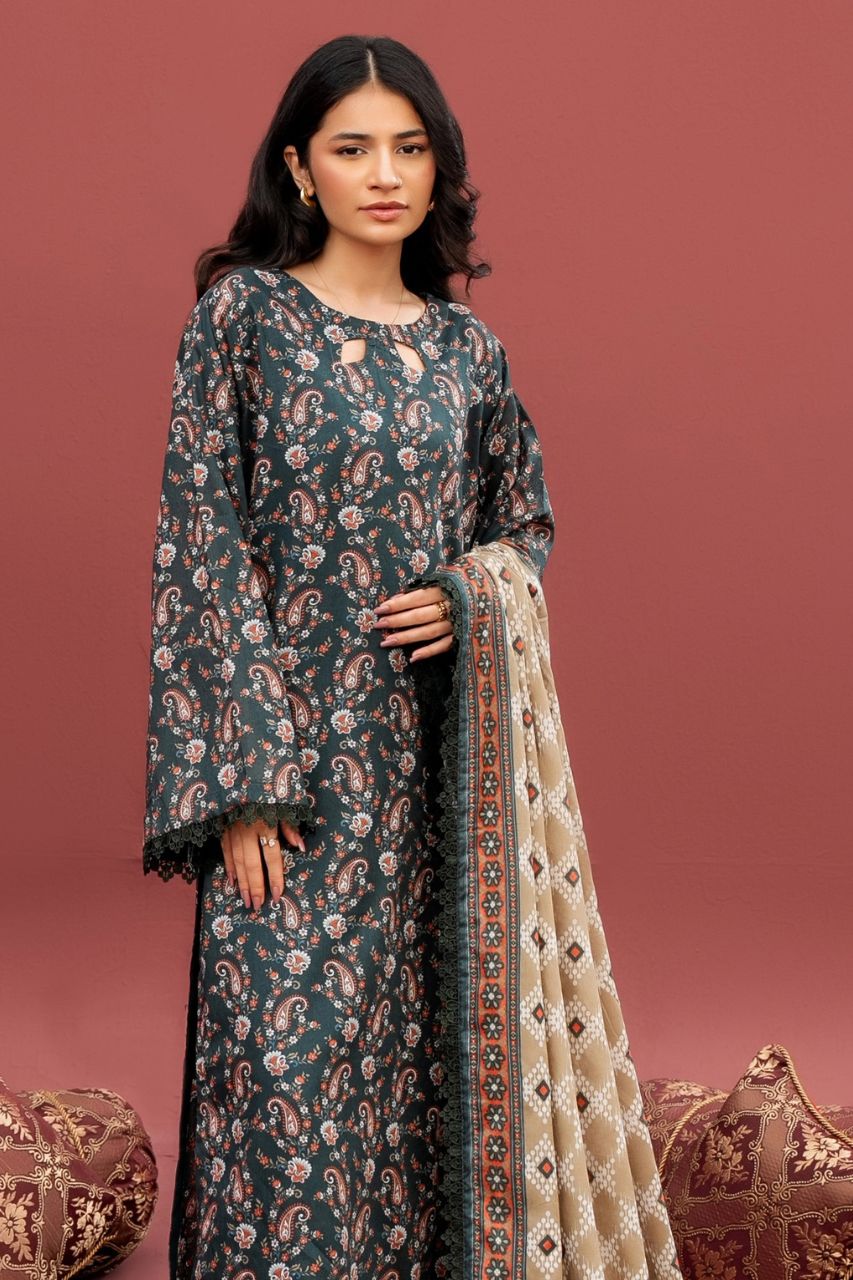 Zesh Drop-13 Airjet Printed Lawn 3PC