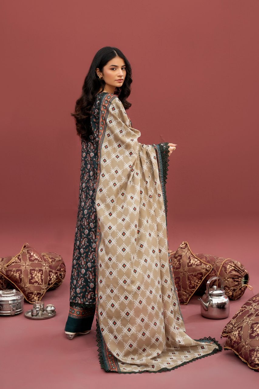 Zesh Drop-13 Airjet Printed Lawn 3PC