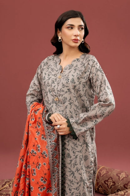 Zesh Drop-13 Airjet Printed Lawn 3PC