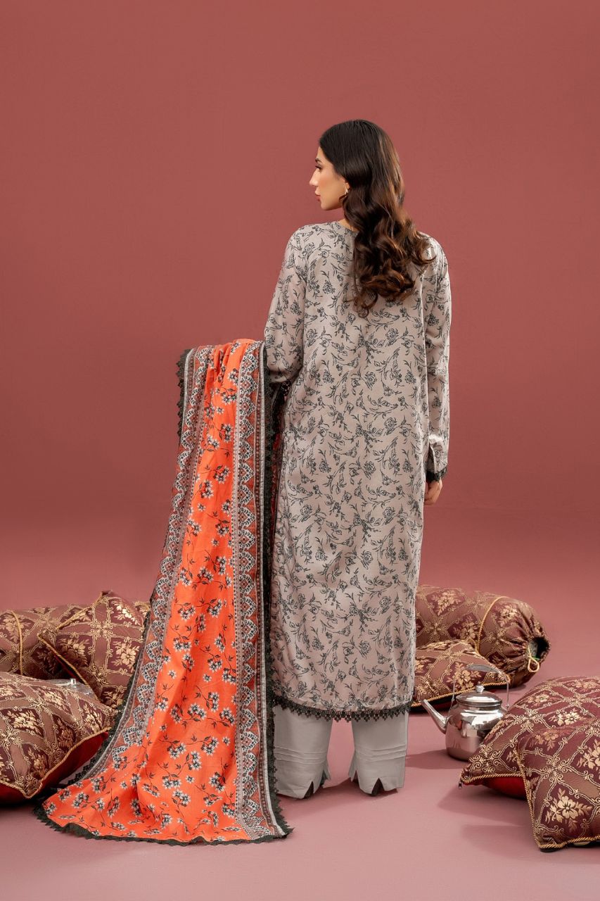 Zesh Drop-13 Airjet Printed Lawn 3PC